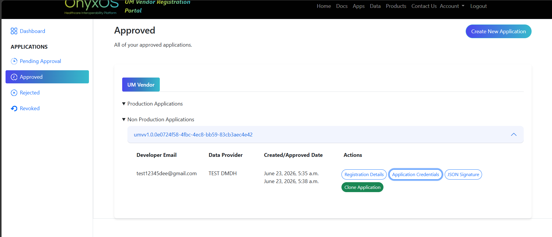Clone application