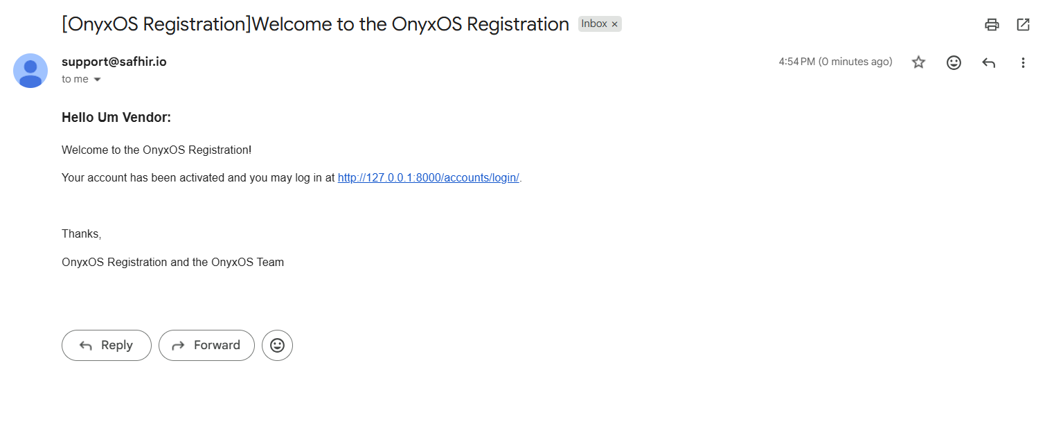 Account activation and admin confirmation